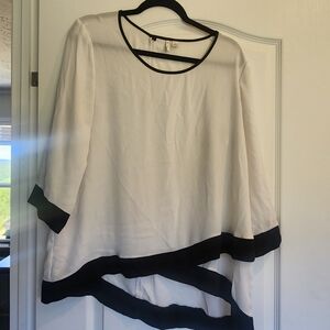 Cato Asymmetrical Blouse Size L Euc*